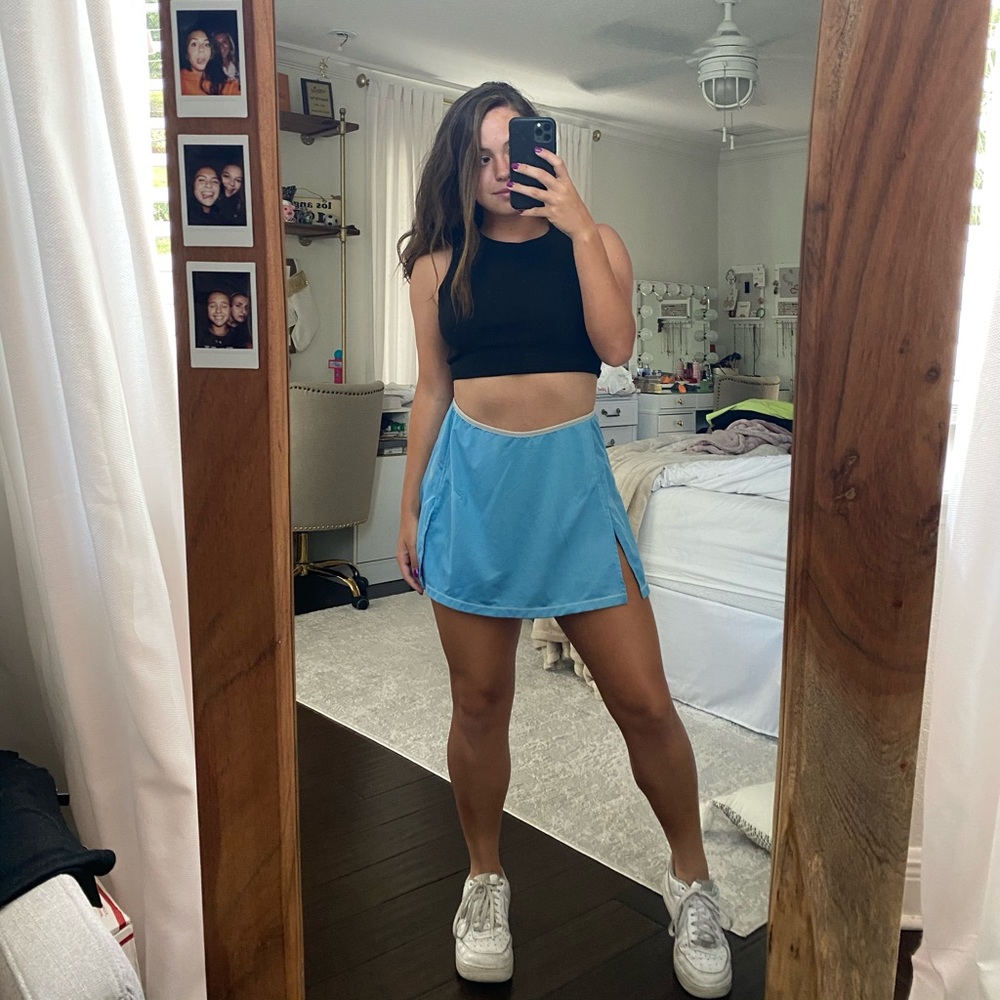 Blue New Balance Exercise Skirt